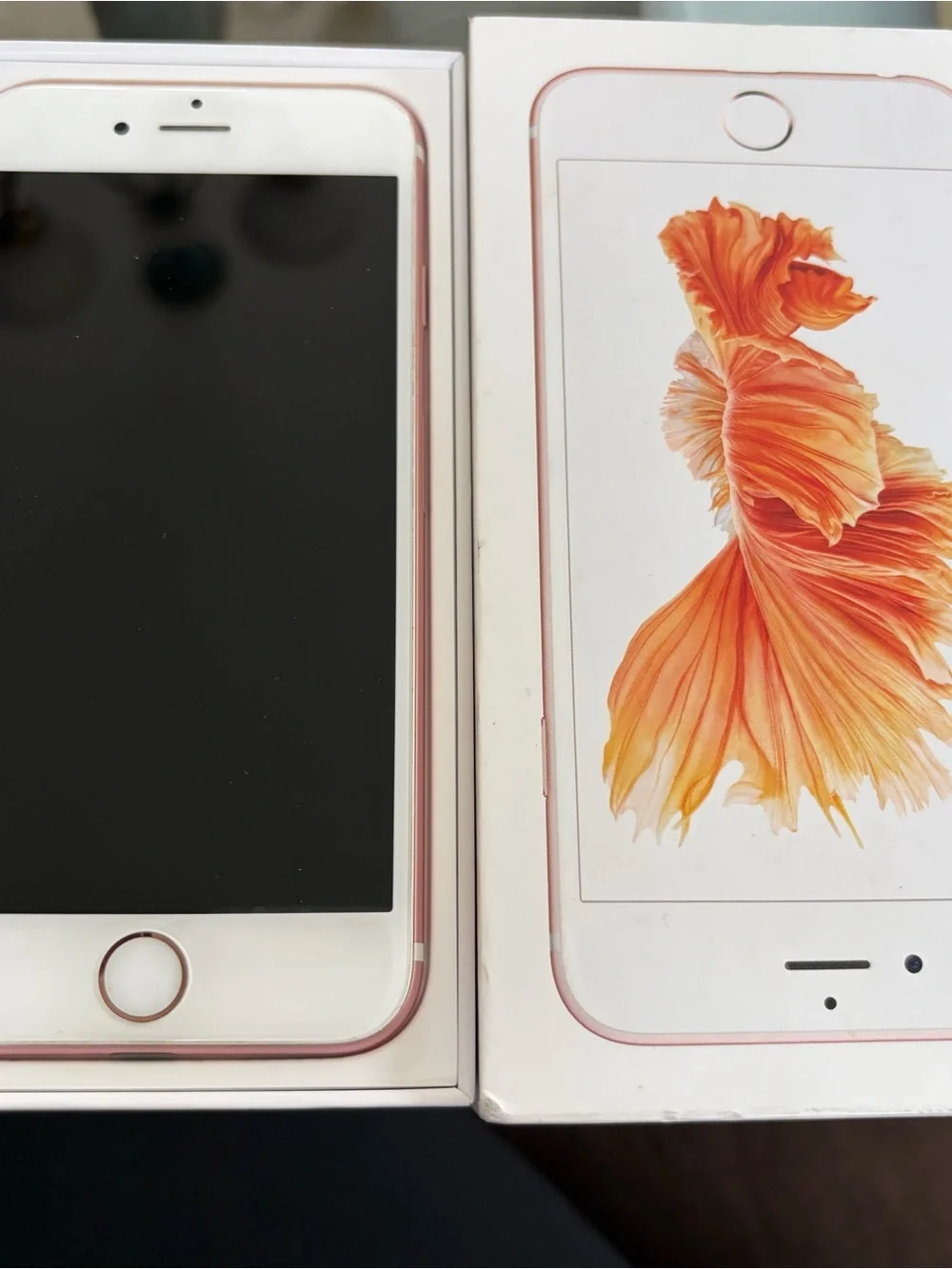 Apple iPhone 6s - Rose Gold Back Panel with Box no chips or cracks - Perfect!
